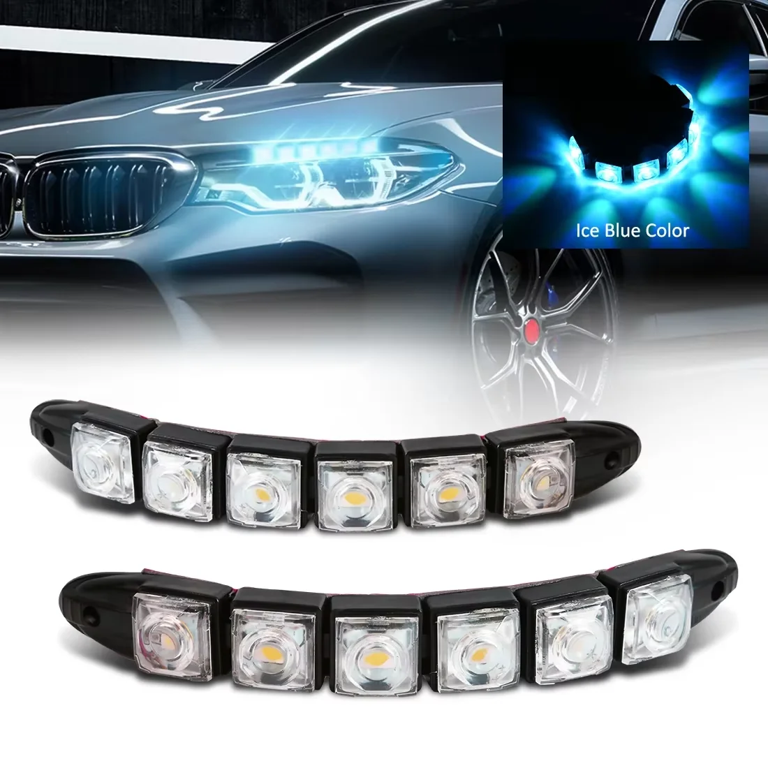 Lighting Decor Ideas - 2PCS LED Waterproof DRL Light Cars
