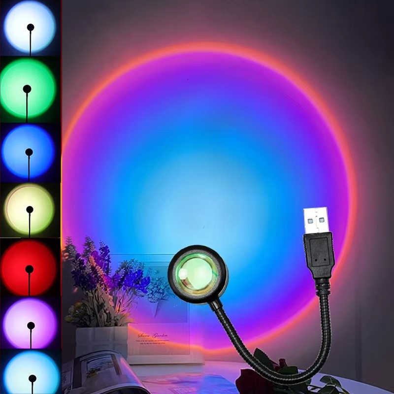 Lighting Decor Photos - Creative Wall Projection Decor USB LED