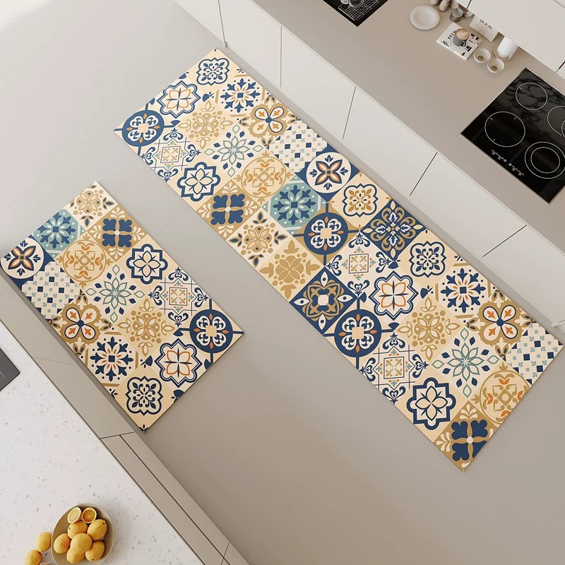 Decor Lighting Online - Kitchen Carpet Light Luxury Bohemian Oil-proof