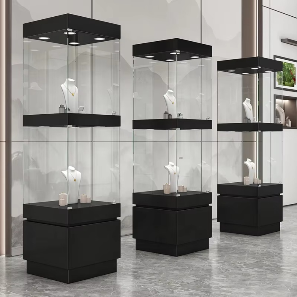 Lighting Gallery - Museum Grade Jewelry Display Case Tempered