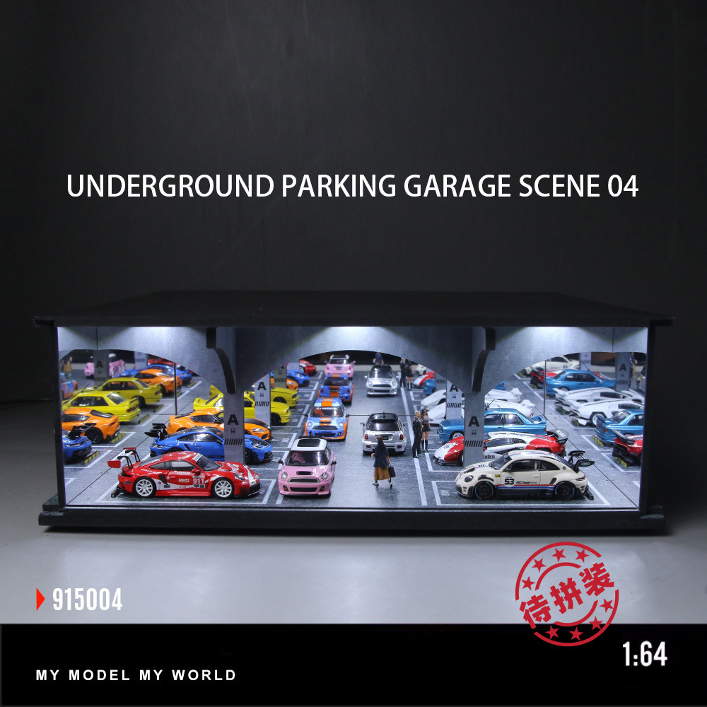1:64 Scale Underground Garage  - Garage Lighting Decor 리뷰 및 가격