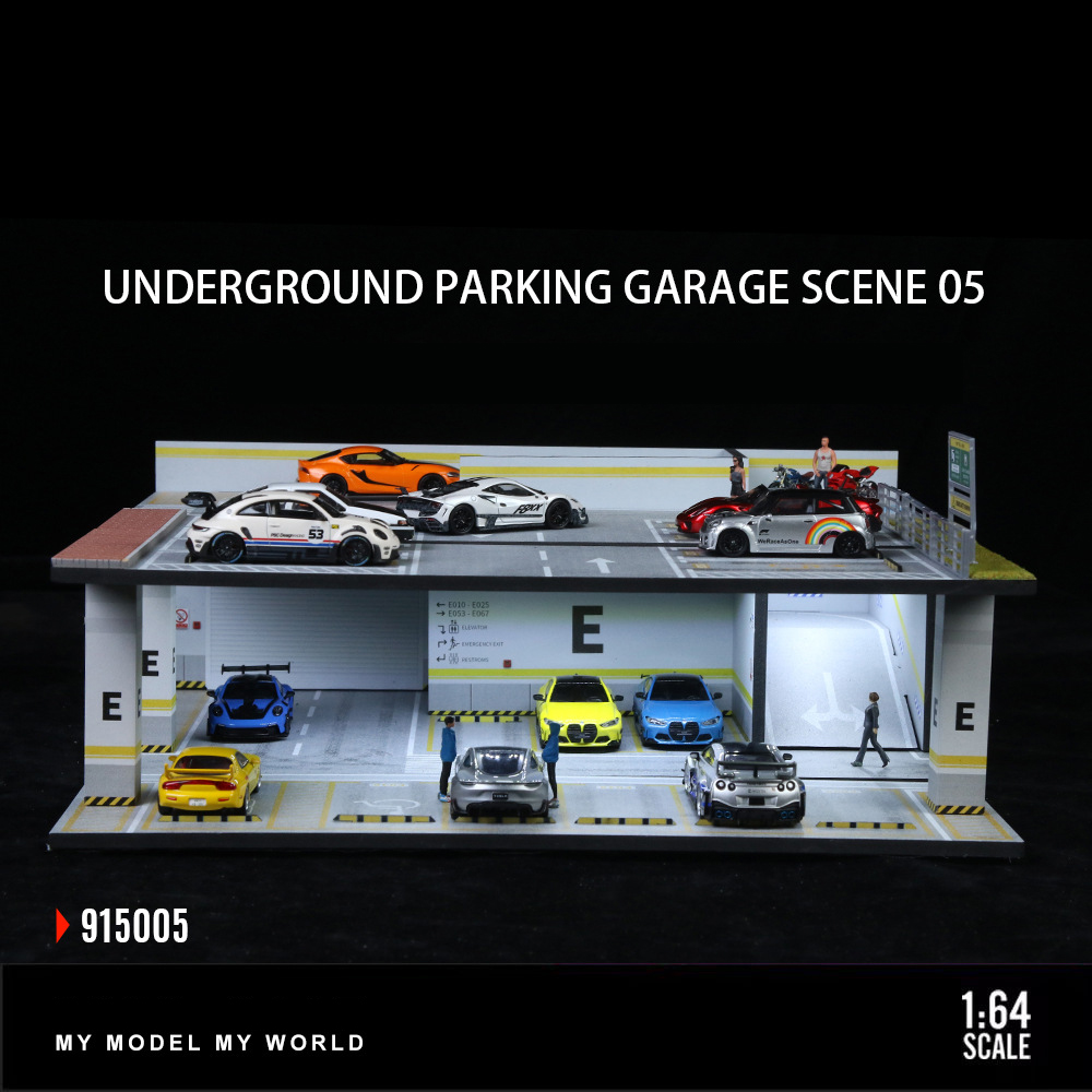 1:64 Scale Underground Garage  - Garage Lighting Decor 리뷰 및 가격