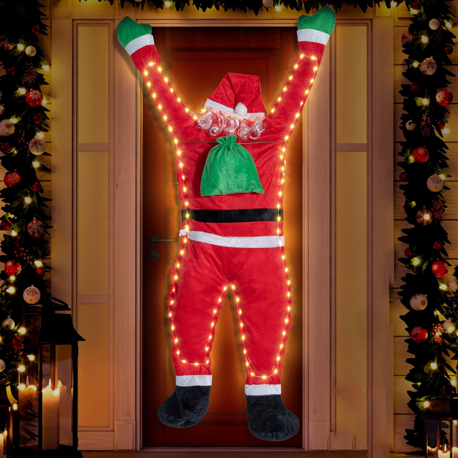 Light Up Santa Claus Santa Cla - Pendant Lighting Christmas Decor 리뷰 및 가격