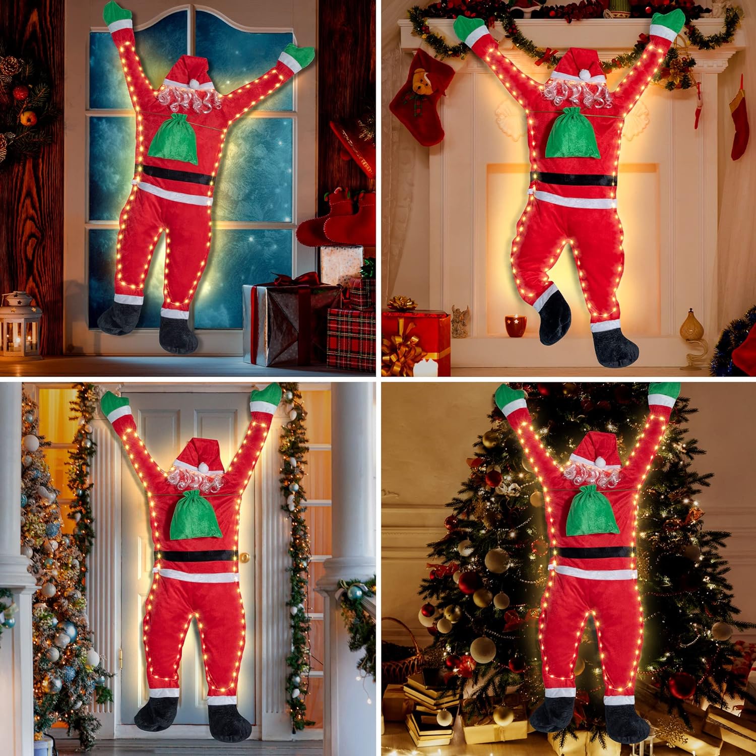 Light Up Santa Claus Santa Cla - Pendant Lighting Christmas Decor 리뷰 및 가격
