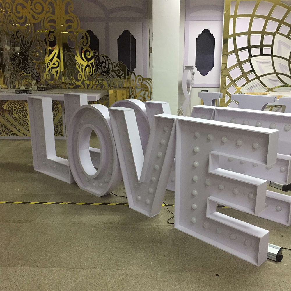 Hot Sales Support Oem Outdoor  - Light Up Letters Marquee 리뷰 및 가격