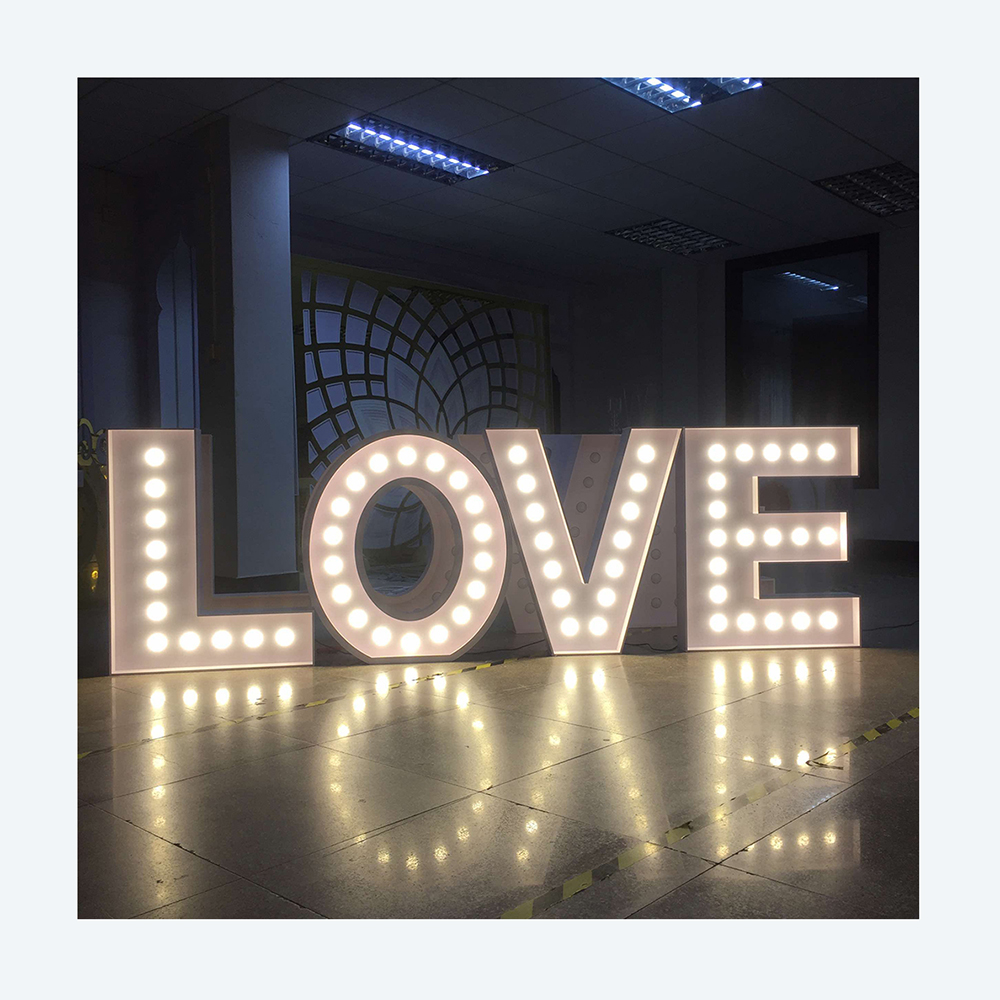 Hot Sales Support Oem Outdoor  - Light Up Letters Marquee 리뷰 및 가격
