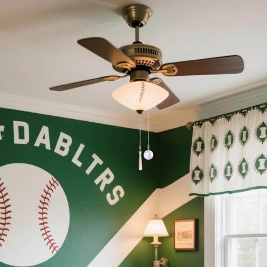 2Pcs Baseball Ceiling Fan Pull - Lighting Decor Inc 리뷰 및 가격