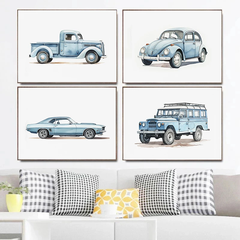 Classic Light Blue Car Vehicle - Lighting Decor Ideas 리뷰 및 가격