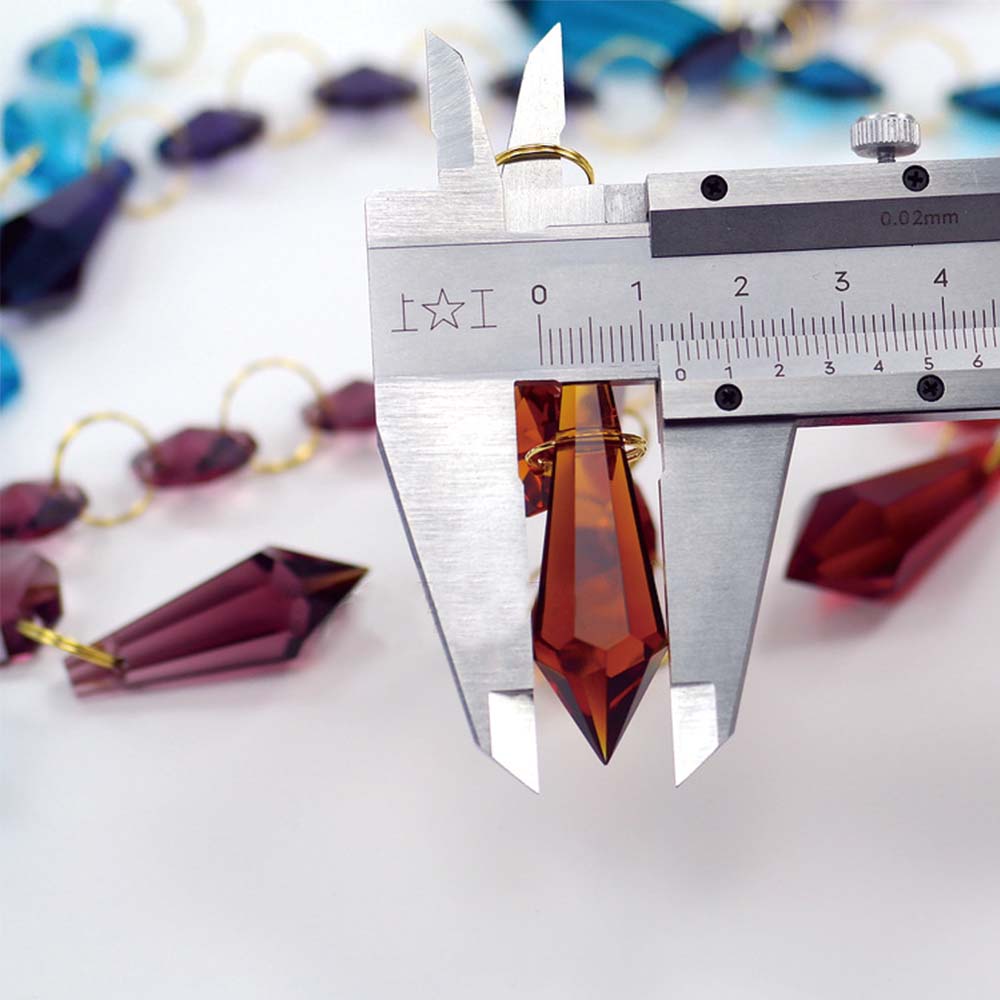 38mm Mix Color Crystal Icicle  - Pendant Lighting Christmas Decor 리뷰 및 가격