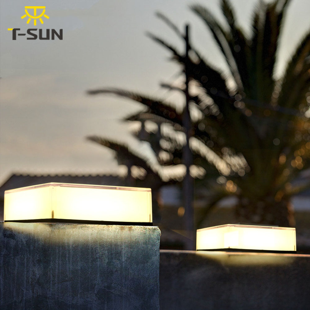 T-SUN 1PC/2PCS Solar Power Lig - Lighting Decor Sunrise 리뷰 및 가격