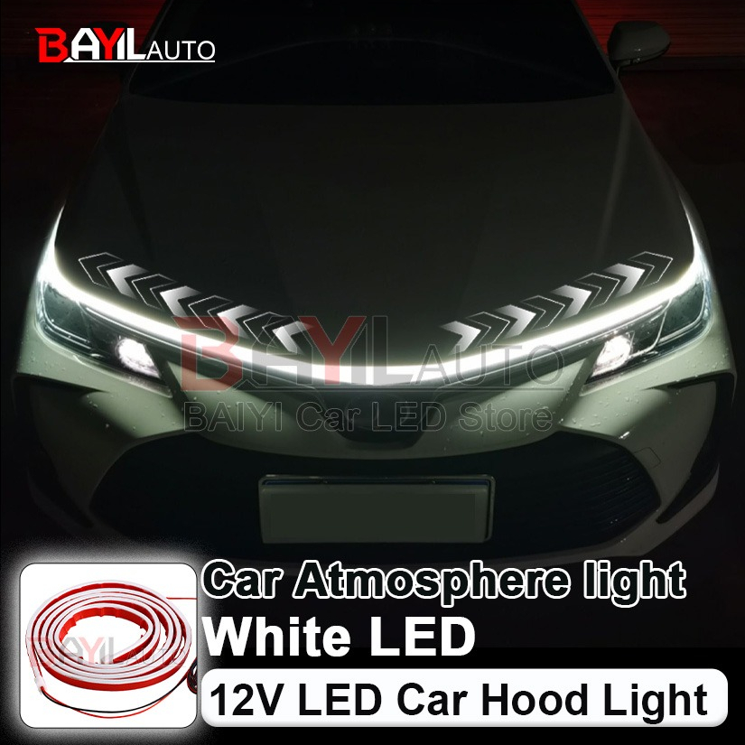 12V White Car Hood Light Strip - Lighting Decor Ideas 리뷰 및 가격