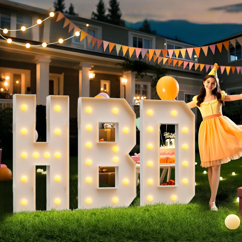 120CM/4FT DIY Marquee Letters  - Light Up Letters Marquee 리뷰 및 가격