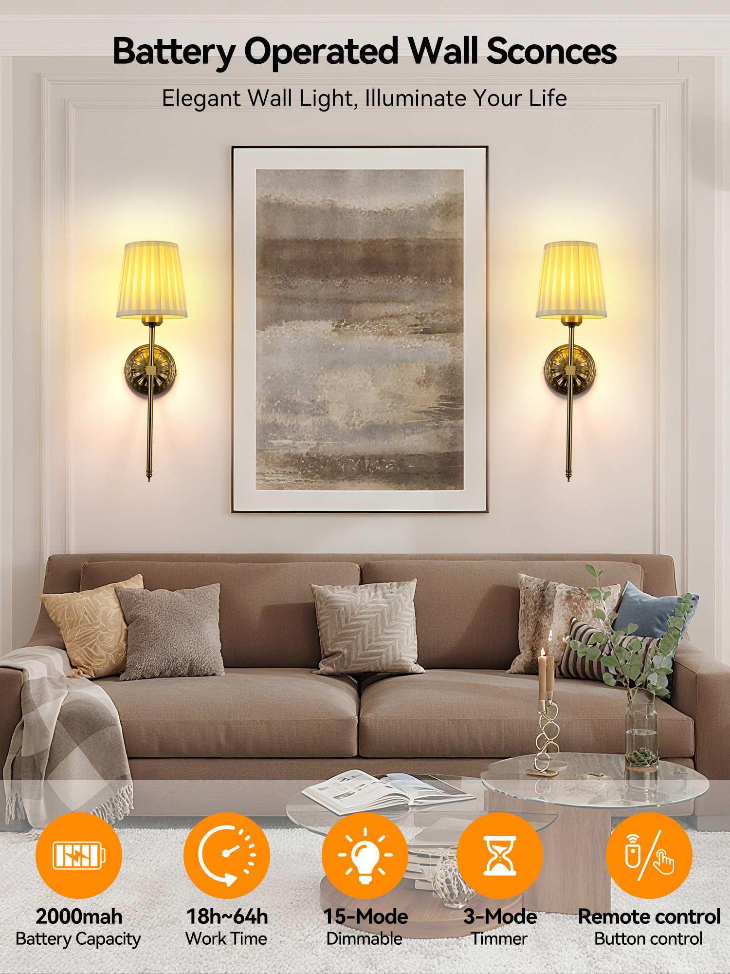 Battery-Powered Wall Light: Re - Foyer Lighting Wall Decor 리뷰 및 가격
