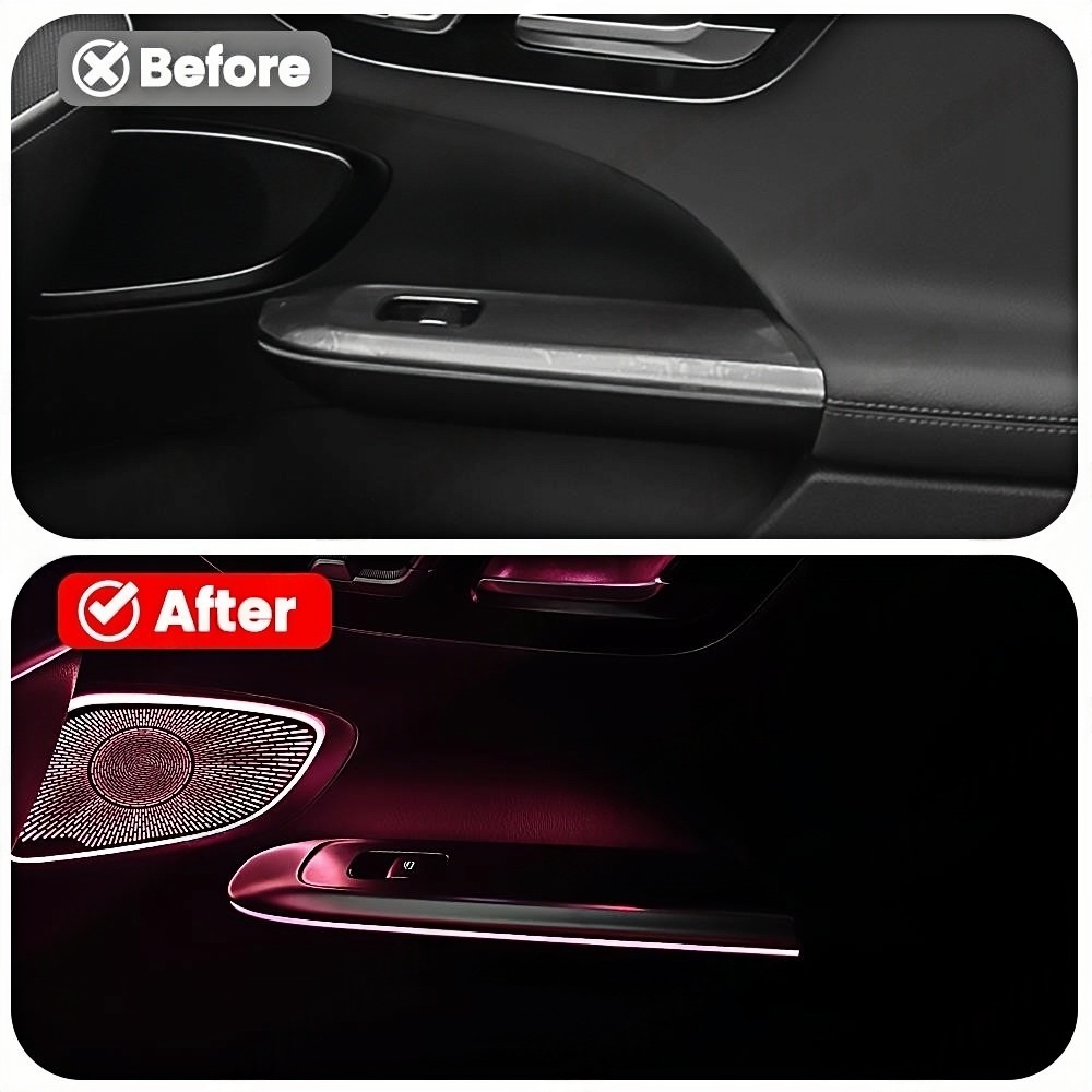 64 Color LED 4 Door Armrest Li - Lighting Decor Inc 리뷰 및 가격