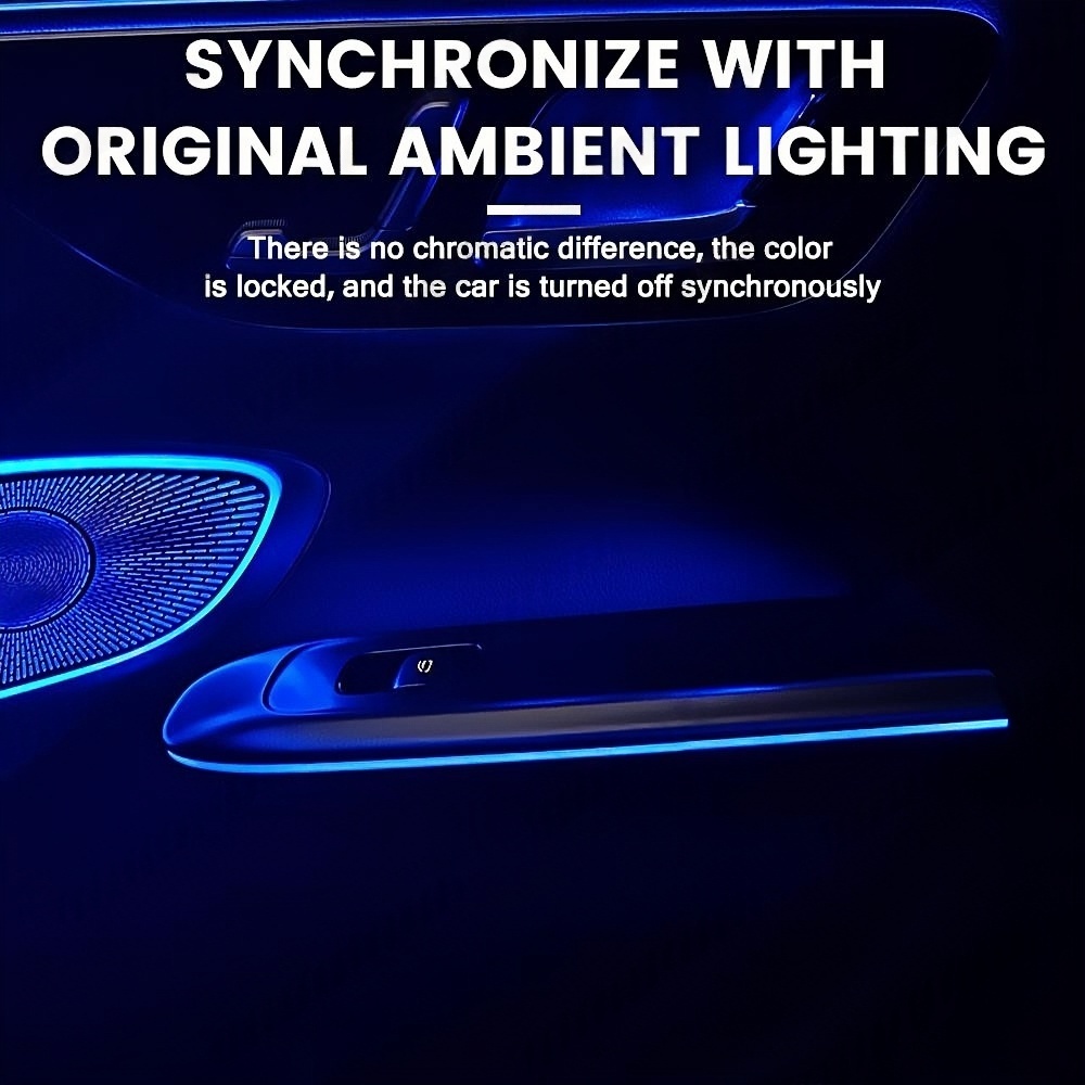 64 Color LED 4 Door Armrest Li - Lighting Decor Inc 리뷰 및 가격