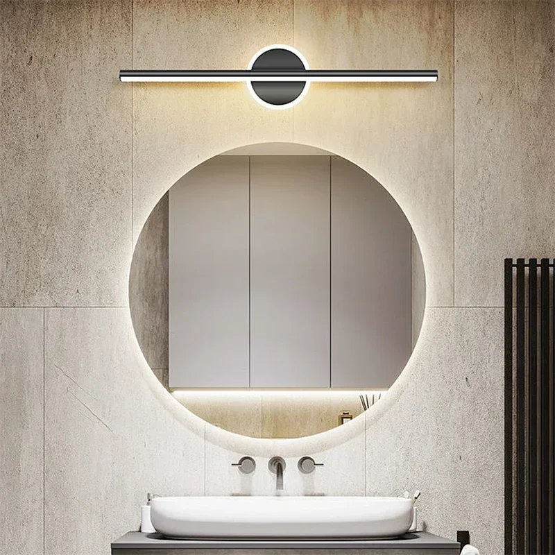Modern LED Mirror Lamp 40/55cm - Foyer Lighting Wall Decor 리뷰 및 가격