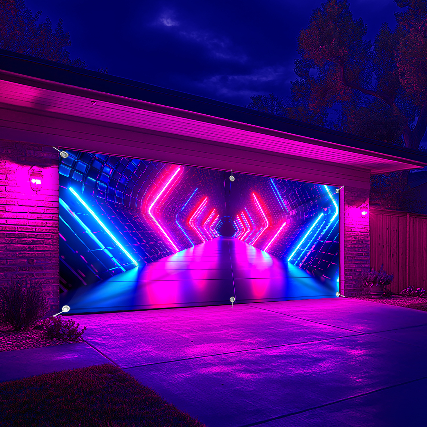 1 PC Creative Future Time Tunn - Garage Lighting Decor 리뷰 및 가격