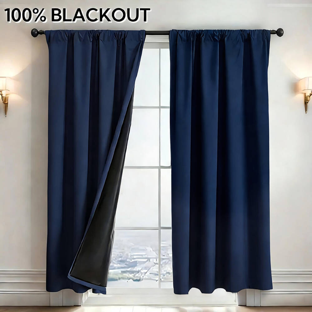1pc 100% Blackout Curtain with - Lighting Decor Ideas 리뷰 및 가격