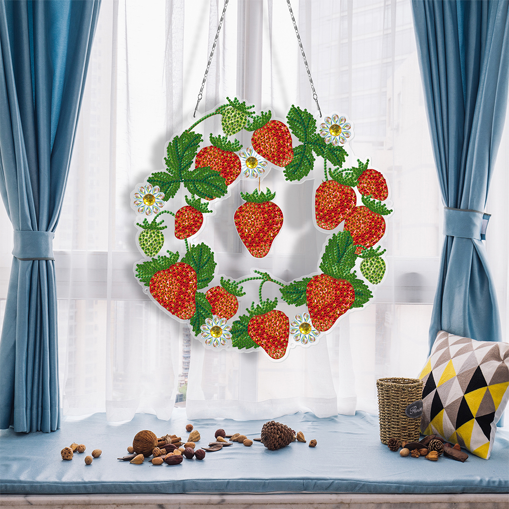 Christmas Wreath with LED Ligh - Pendant Lighting Christmas Decor 리뷰 및 가격