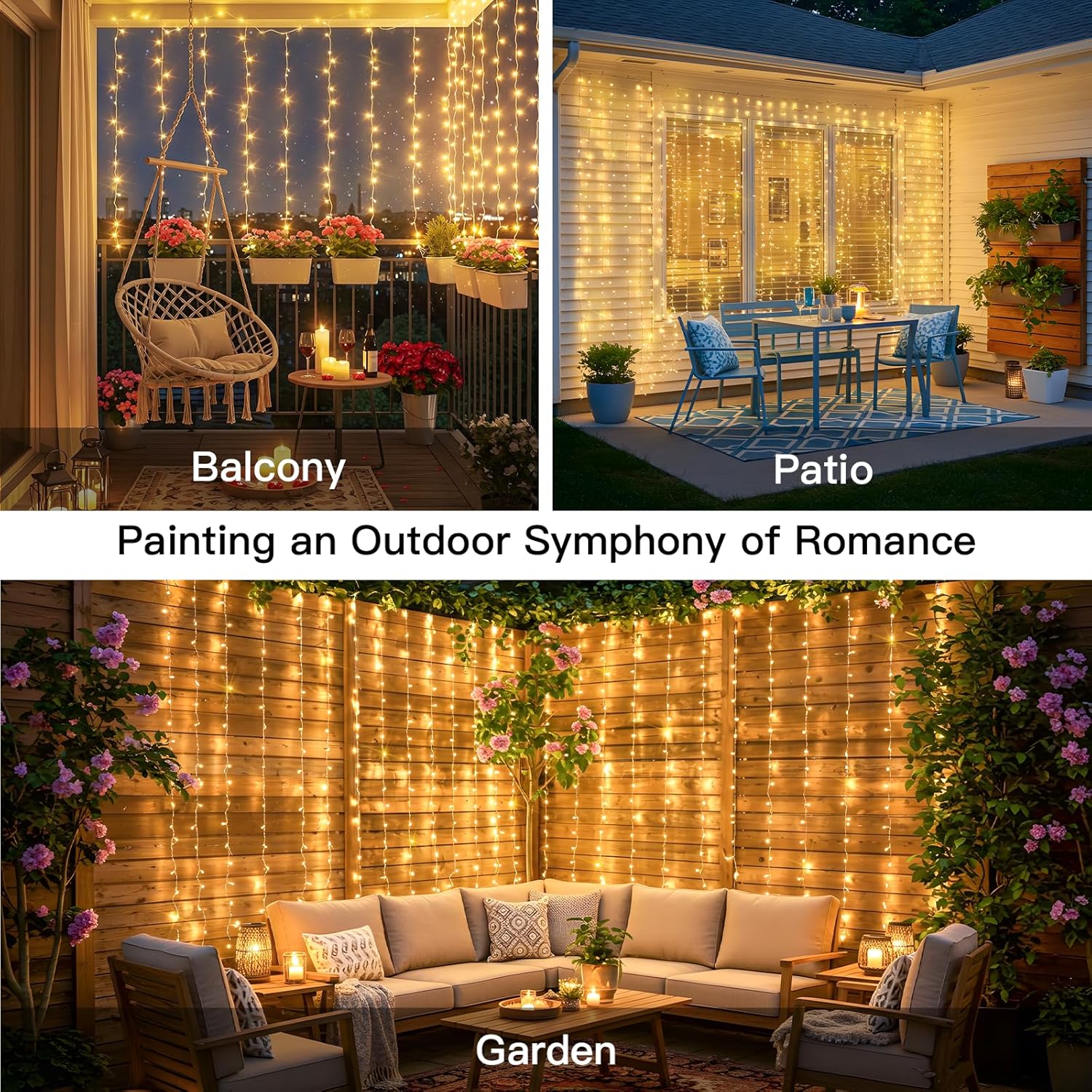 Curtain Lights For Bedroom 200 - String Light Outdoor 리뷰 및 가격