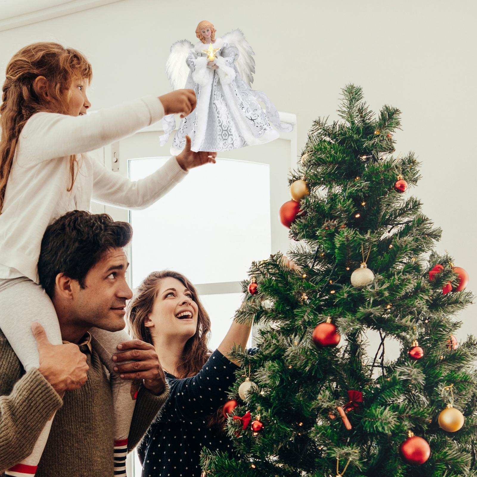 Christmas Tree Angel Decoratio - Pendant Lighting Christmas Decor 리뷰 및 가격