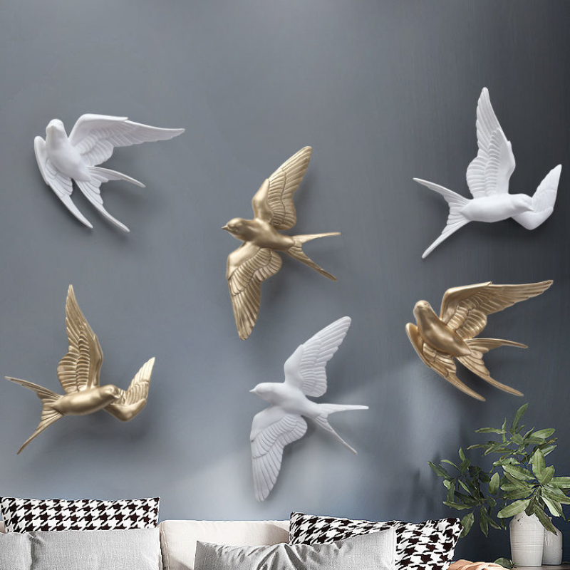 3D Bird Creative Hanging Decor - Foyer Lighting Wall Decor 리뷰 및 가격