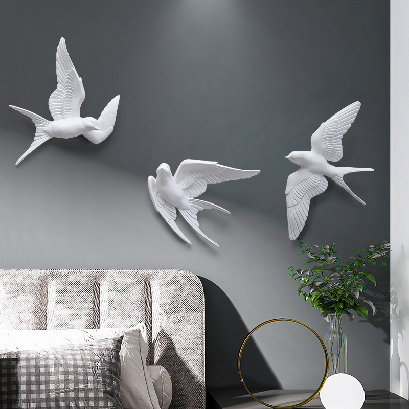3D Bird Creative Hanging Decor - Foyer Lighting Wall Decor 리뷰 및 가격