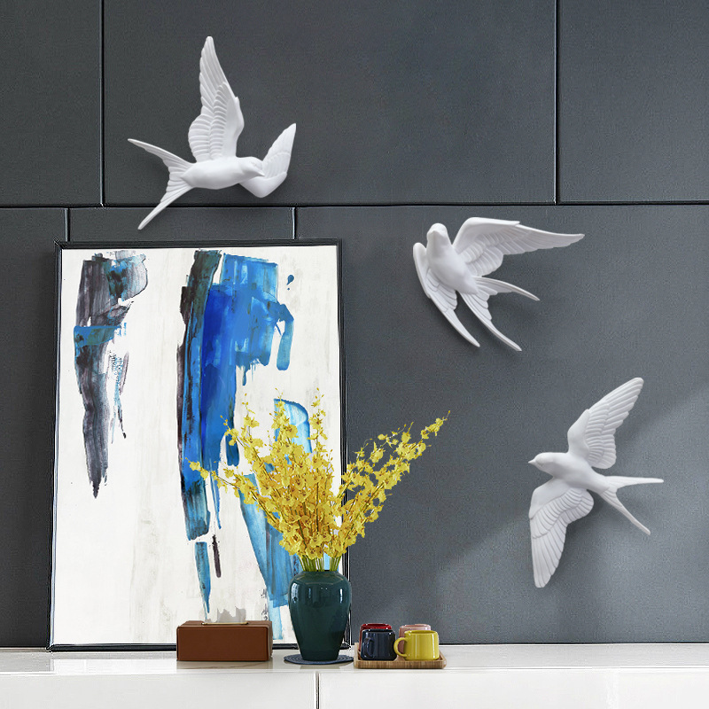 3D Bird Creative Hanging Decor - Foyer Lighting Wall Decor 리뷰 및 가격
