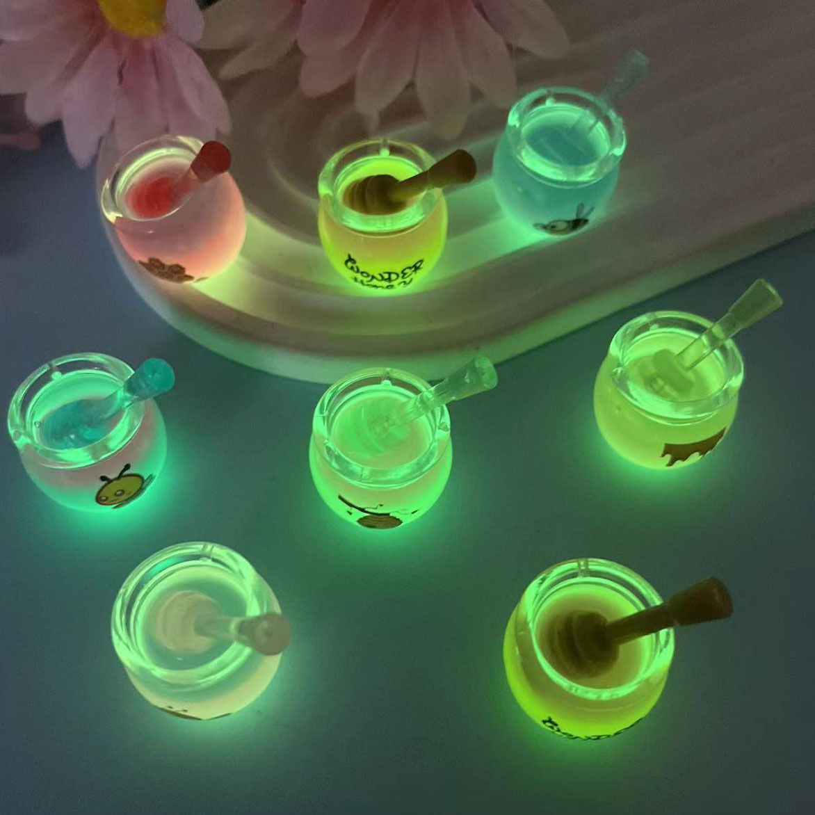 10pcs Cartoon Mini Luminous Or - Pendant Lighting Christmas Decor 리뷰 및 가격