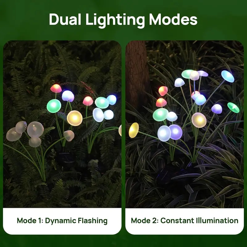 Solar Garden Lights Dual Mode  - Lighting Decor Ideas 리뷰 및 가격