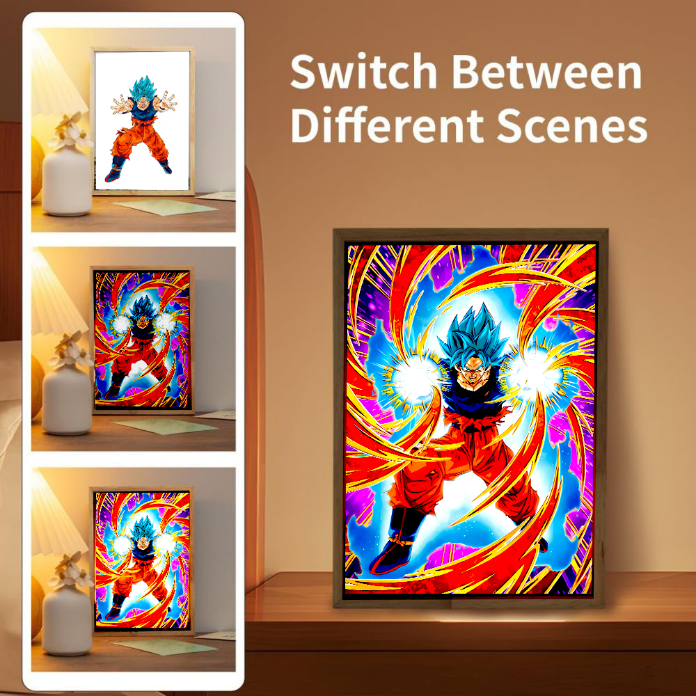 Dragon Ball Z Anime Figure Lig - Lighting Decor Photos 리뷰 및 가격