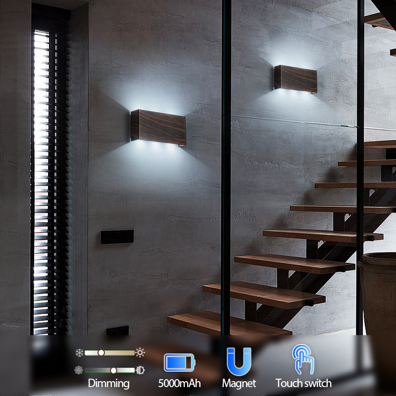 6W Wireless Portable LED Wall  - Foyer Lighting Wall Decor 리뷰 및 가격