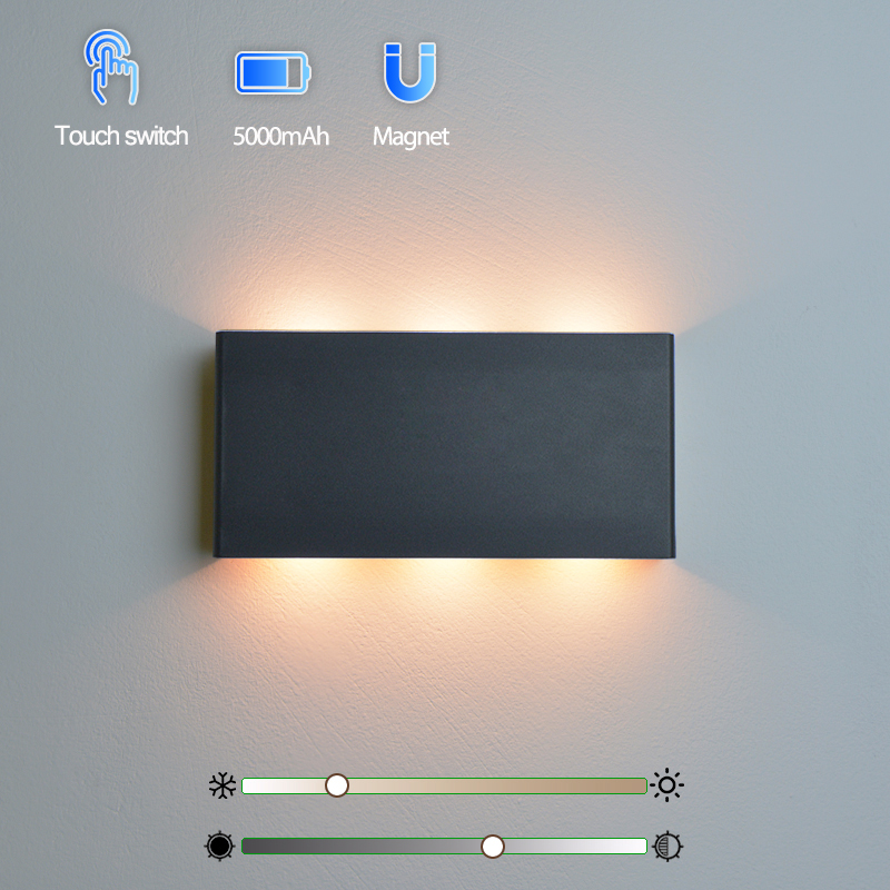 6W Wireless Portable LED Wall  - Foyer Lighting Wall Decor 리뷰 및 가격