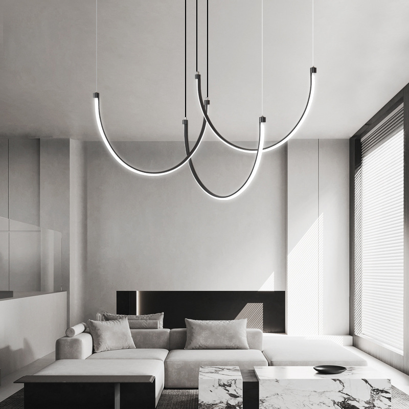 Nordic Minimalism Lines Led Ch - Decor Lighting Online 리뷰 및 가격