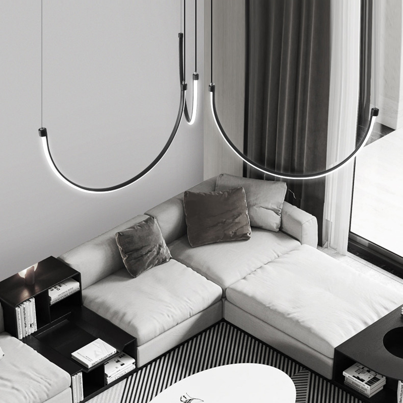 Nordic Minimalism Lines Led Ch - Decor Lighting Online 리뷰 및 가격