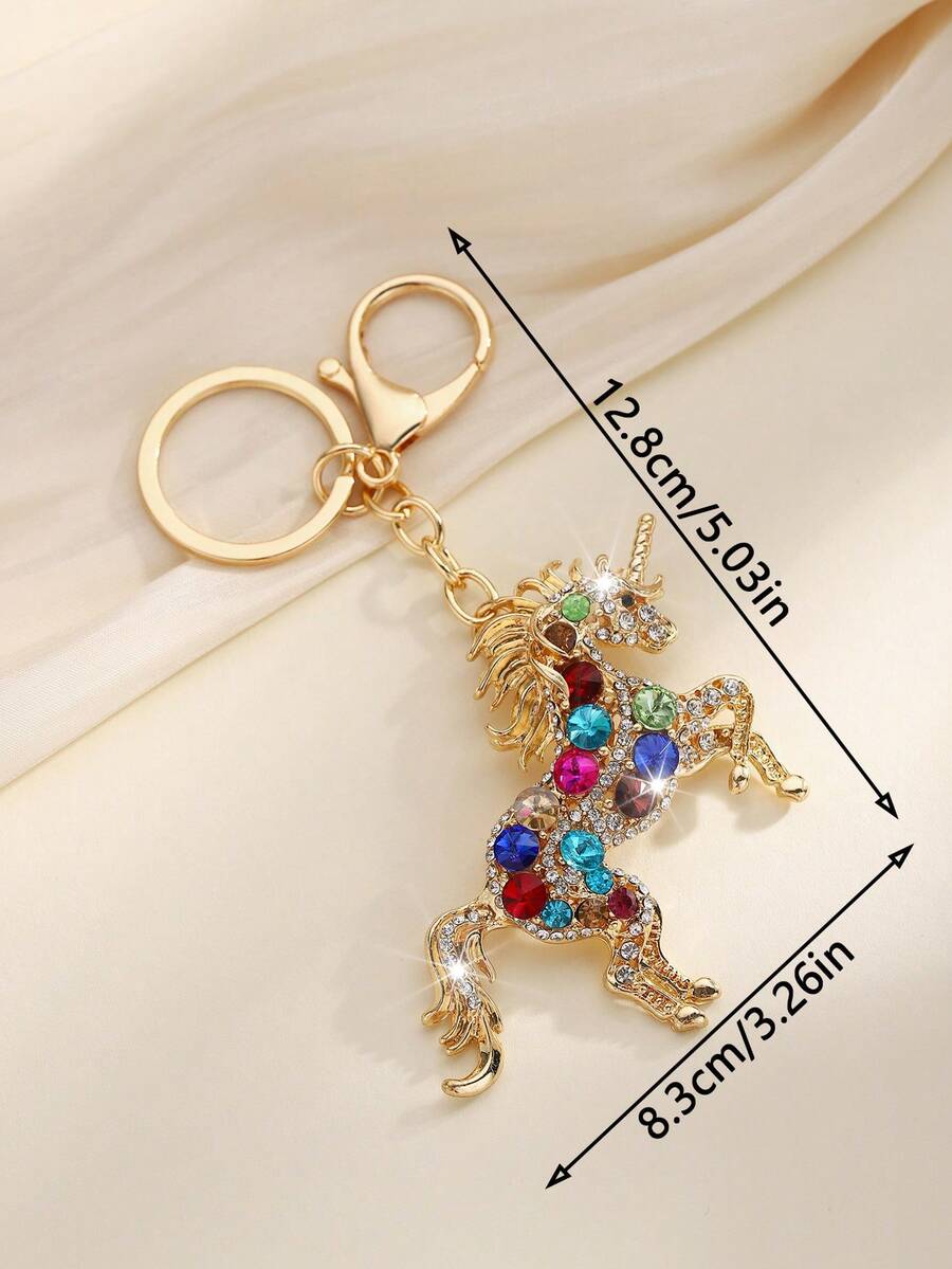 Fashion Rhinestone Unicorn Key - Pendant Lighting Christmas Decor 리뷰 및 가격