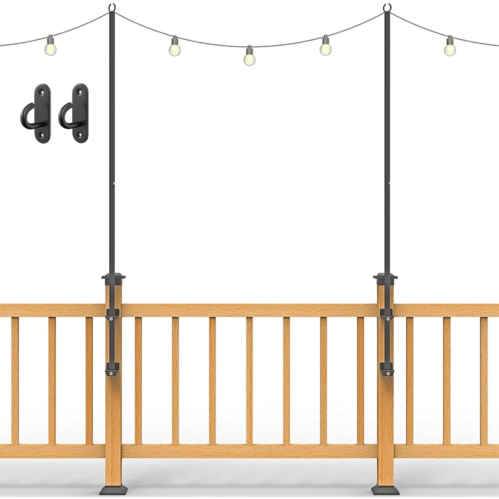 2 pack string light poles - st - String Light Outdoor 리뷰 및 가격