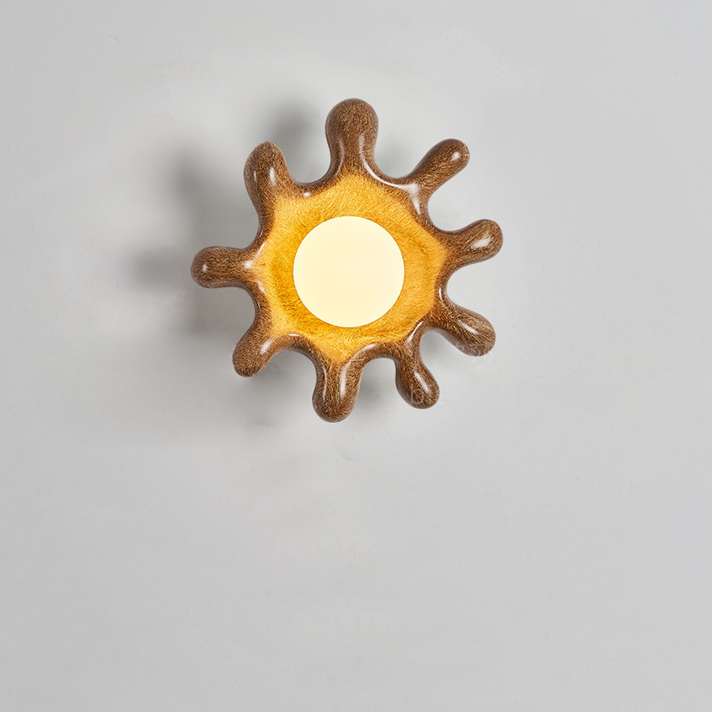 Resin Wall Lamp Wabi Sabi Vint - Foyer Lighting Wall Decor 리뷰 및 가격