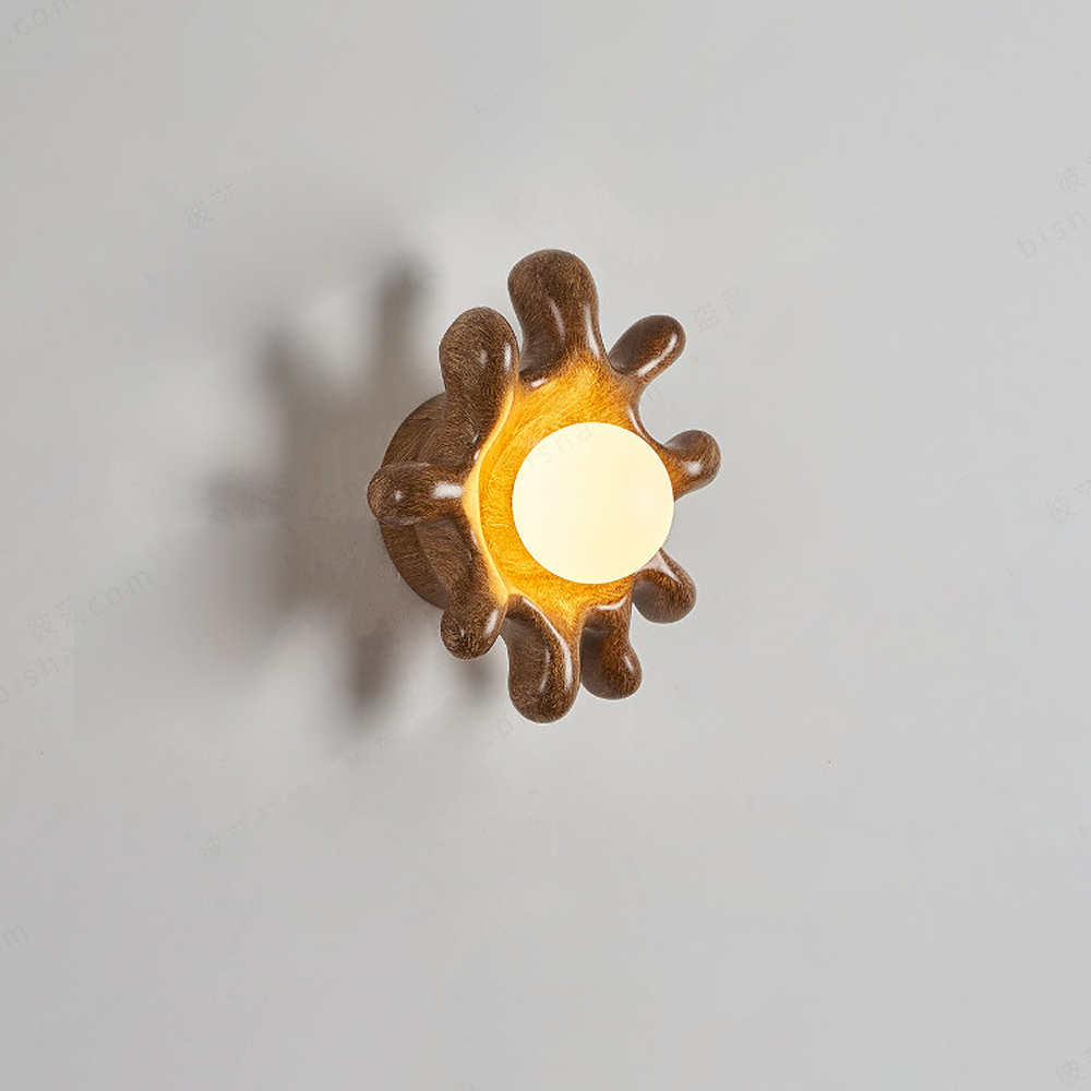 Resin Wall Lamp Wabi Sabi Vint - Foyer Lighting Wall Decor 리뷰 및 가격