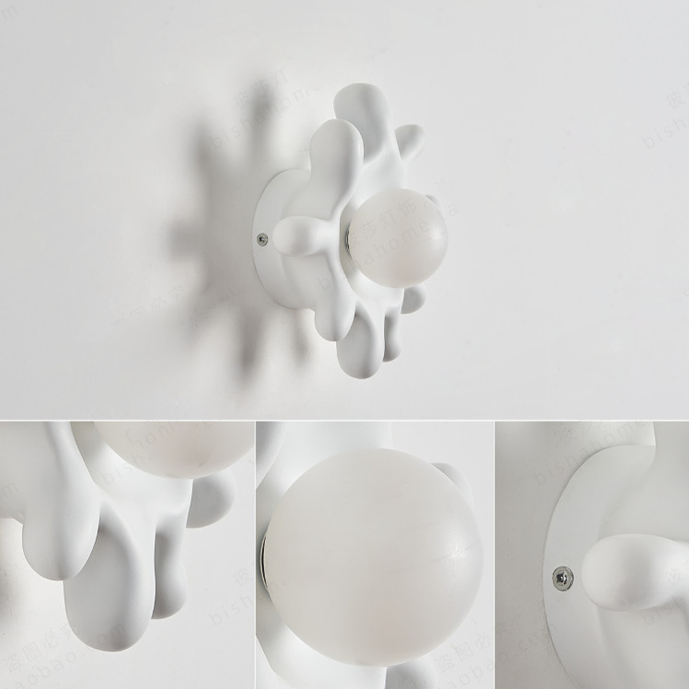 Resin Wall Lamp Wabi Sabi Vint - Foyer Lighting Wall Decor 리뷰 및 가격