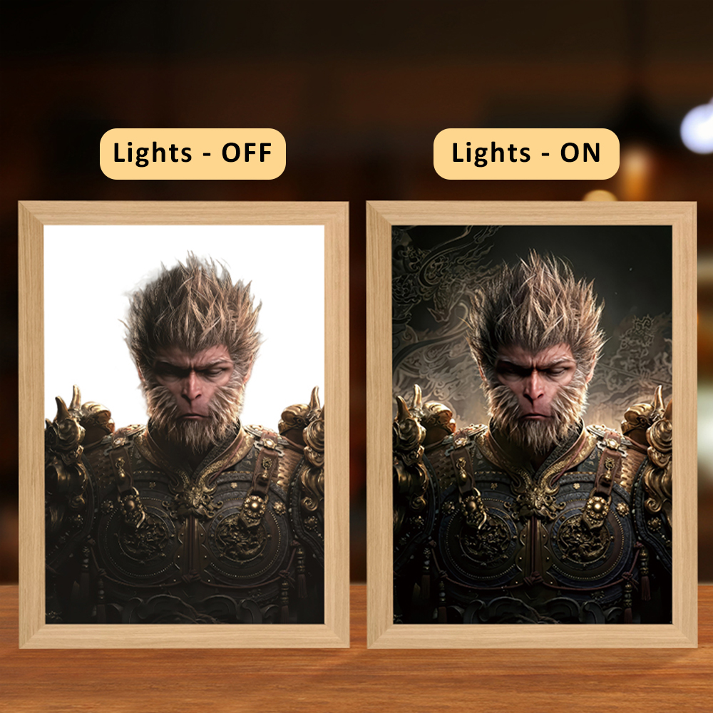 Black Myth Wu Kong Chinese Gam - Lighting Decor Photos 리뷰 및 가격