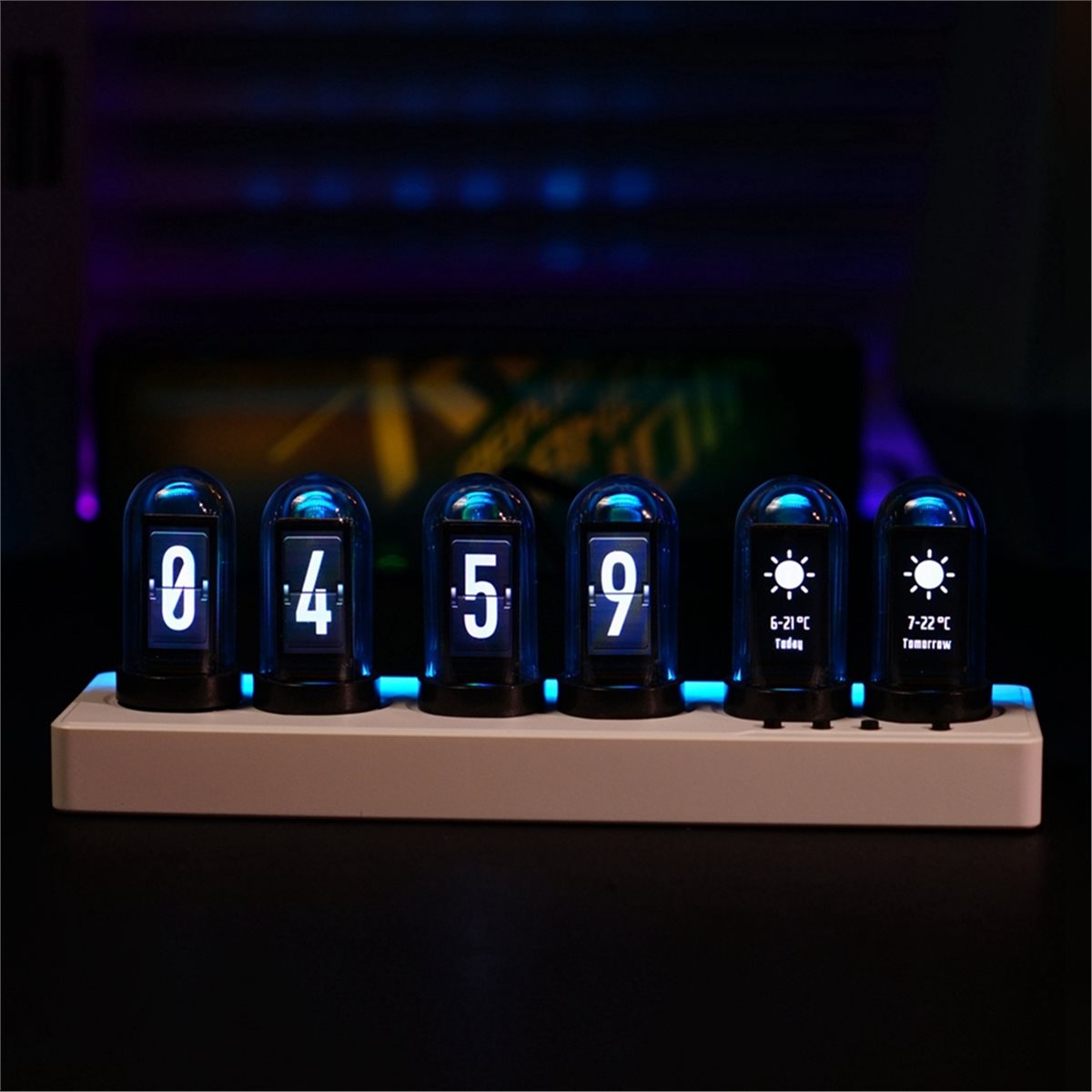 A73T WiFi Control IPS Clock wi - Bedroom Lighting Decor Ideas 리뷰 및 가격