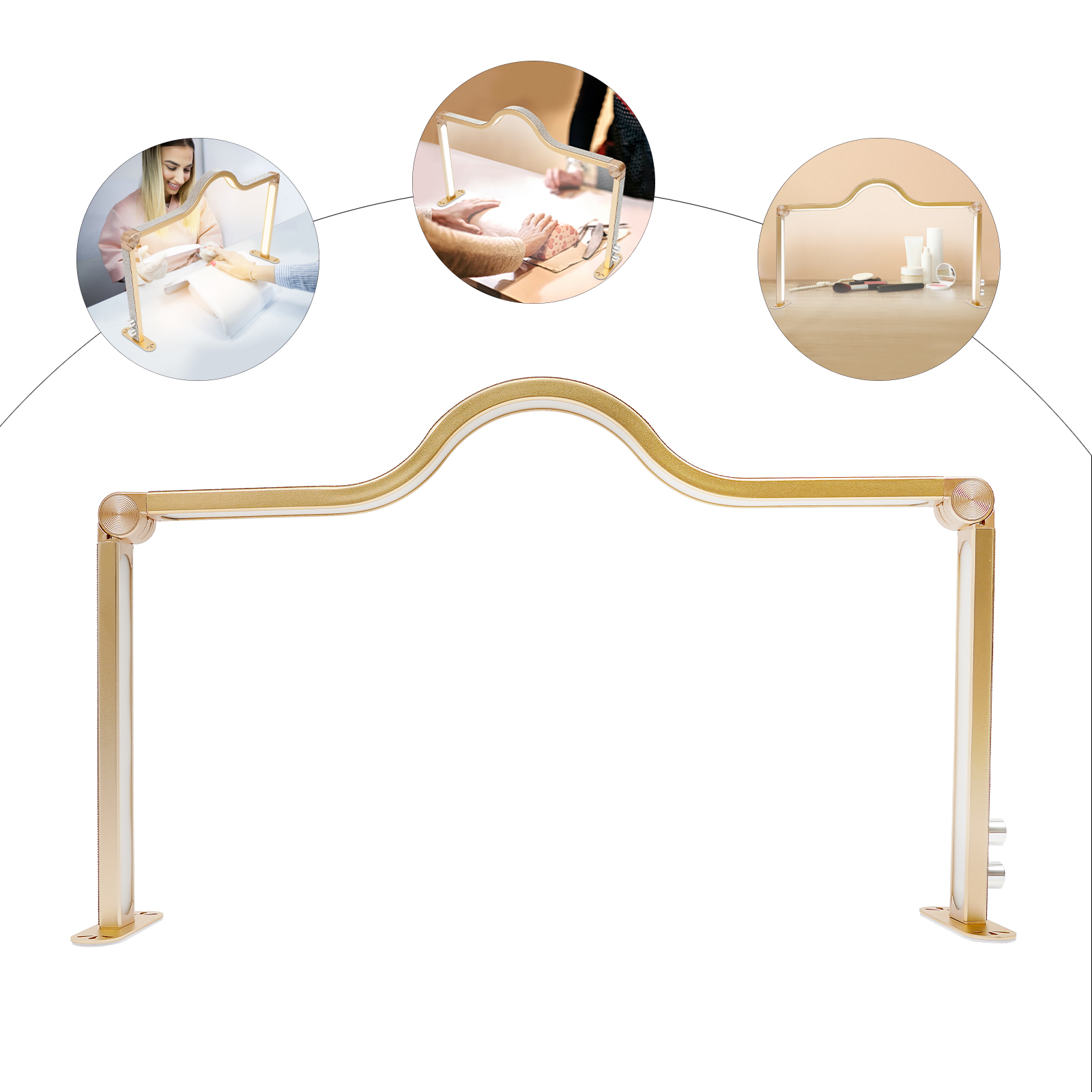 48W Foldable LED Nail Tech Lig - Lighting Table Decor 리뷰 및 가격