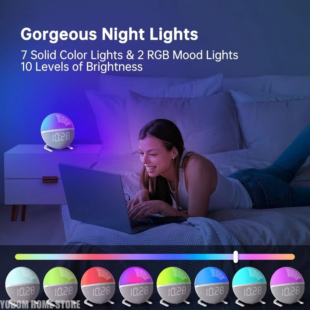 Sunrise Alarm Clock Wake Up Li - Lighting Decor Sunrise 리뷰 및 가격