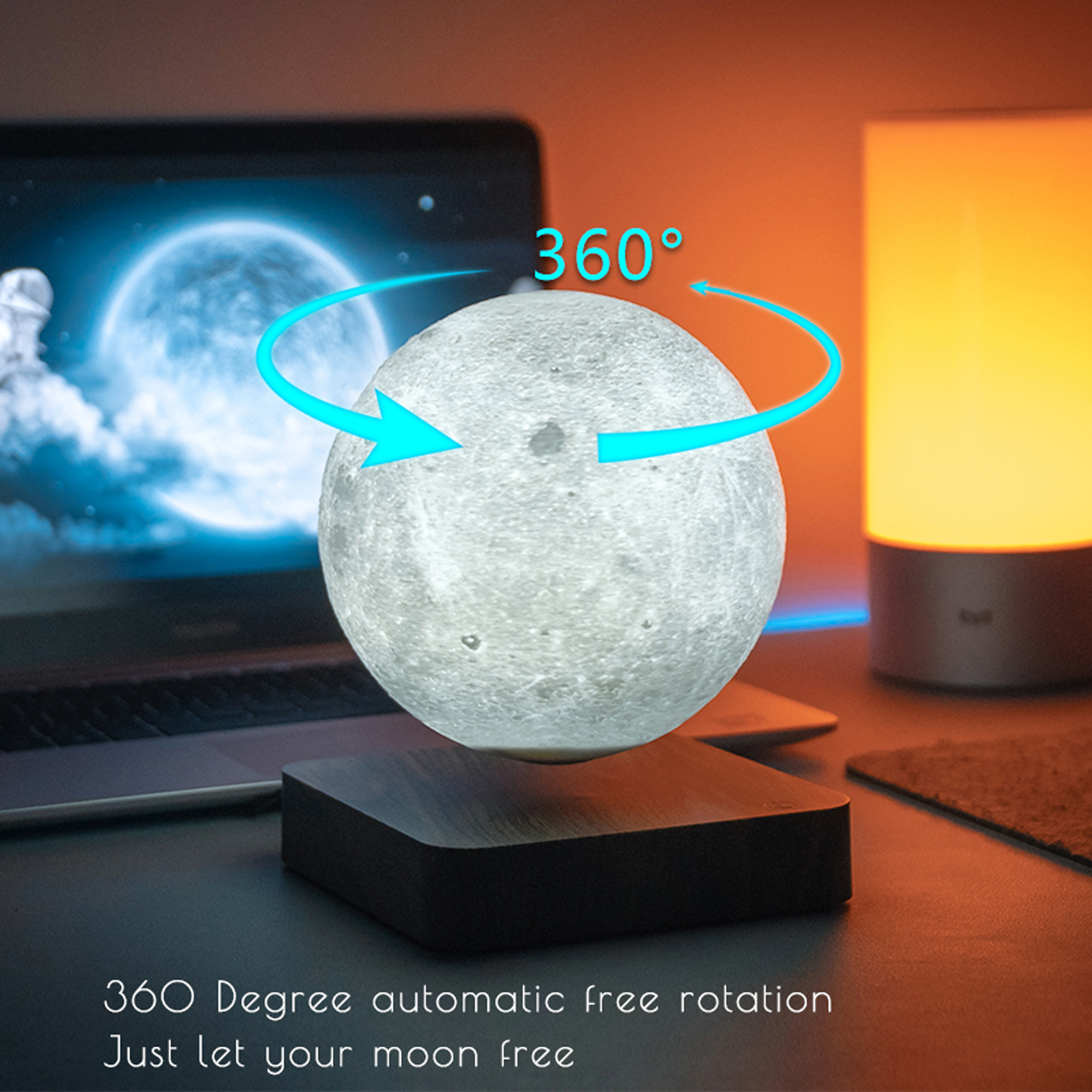 Minimalism Magnetic Levitation - Lighting Table Decor 리뷰 및 가격