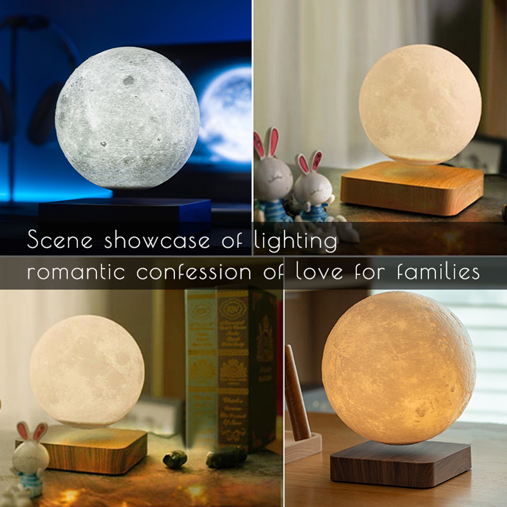 Minimalism Magnetic Levitation - Lighting Table Decor 리뷰 및 가격