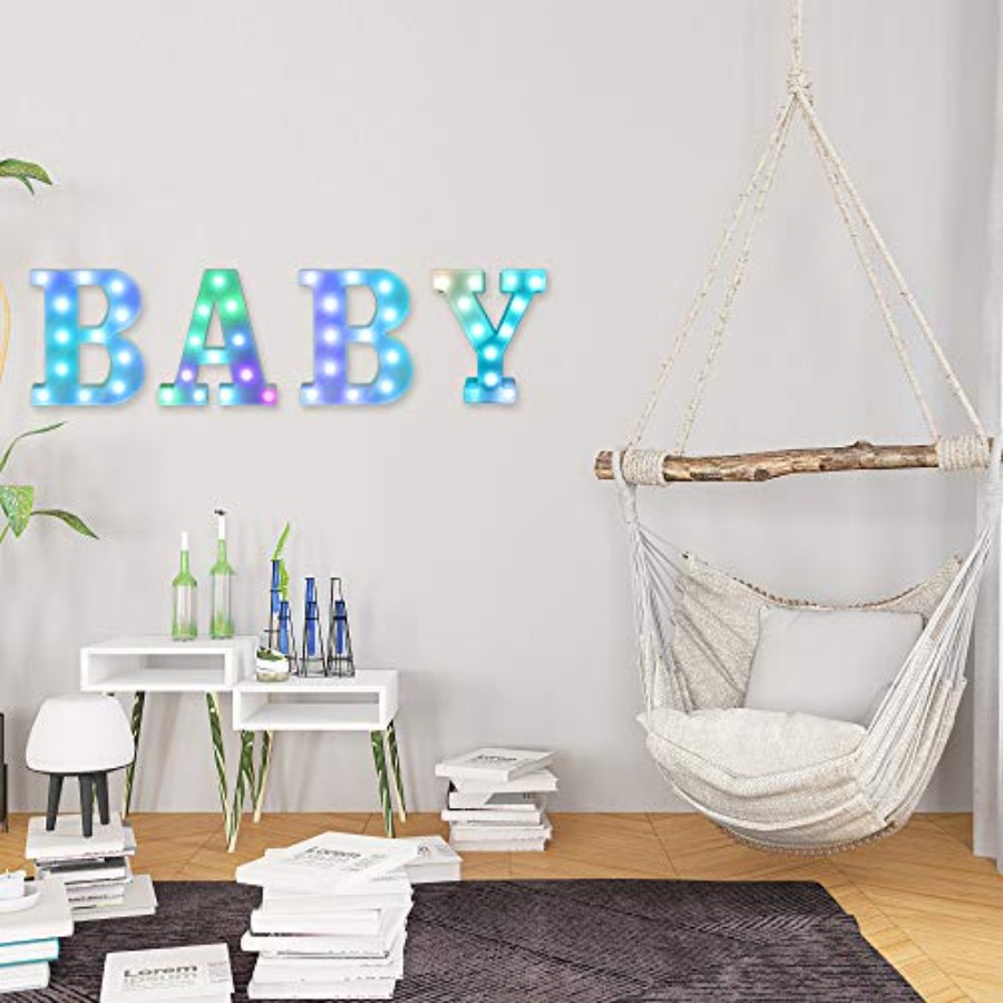 ful LED Letter Lights with Rem - Light Up Letters Marquee 리뷰 및 가격