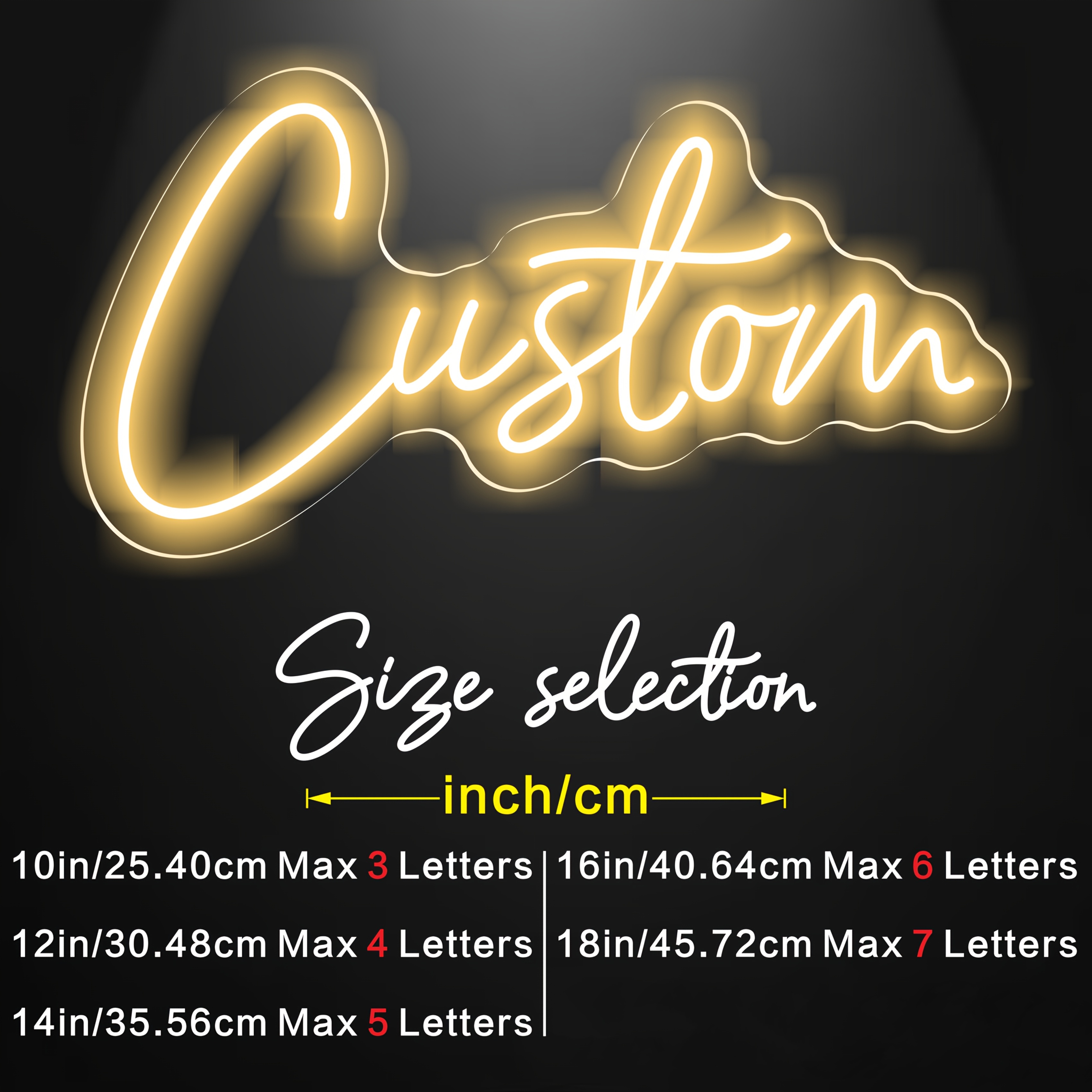 Custom neon sign, personalized - Lighting Decor Ideas 리뷰 및 가격
