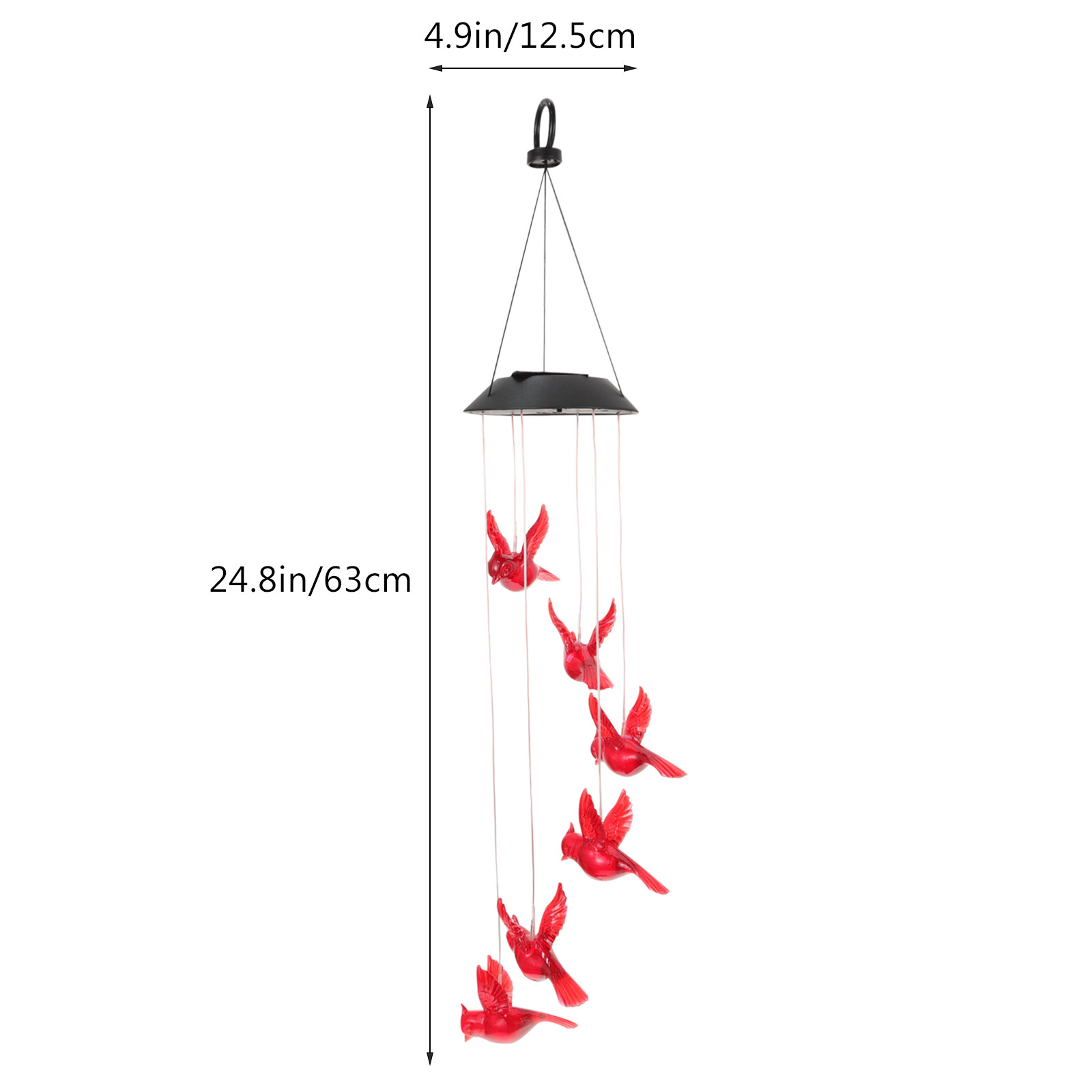 1Pcs Solar Wind Chime Plastic  - String Light Outdoor 리뷰 및 가격