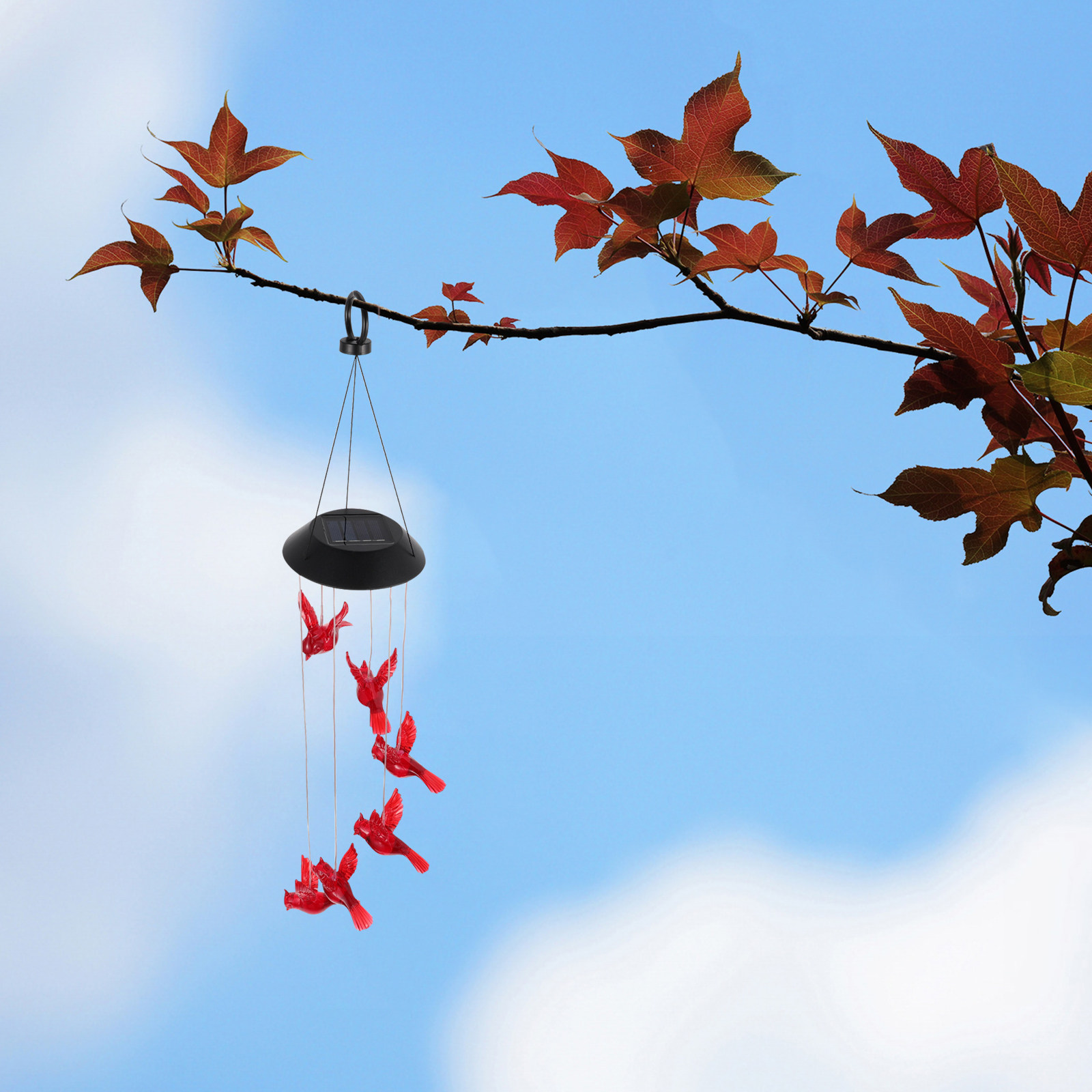 1Pcs Solar Wind Chime Plastic  - String Light Outdoor 리뷰 및 가격